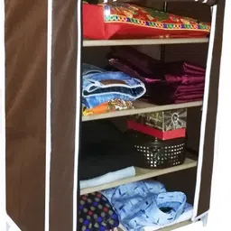 cmerchants STORAGE WARDROBE-S5 PP (Polypropylene) Collapsible Wardrobe-picture-13