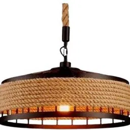 priya light Round Rope Iron Hanging Pendant Ceiling Light Lamp Ceiling Light Ceiling Lamp-picture-26