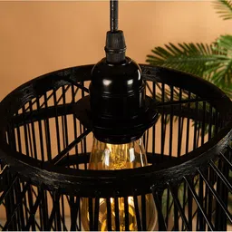 decomia Hanging Lampshades Decorative Roof Wall Light Lamp shades for Home(D40 X H25 CM) Hanging Lights (Pendant Lights) Lamp Shade image 5