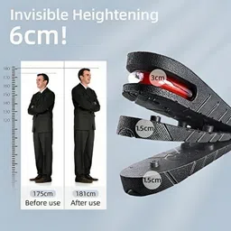 sivika Height Increasing Insoles for Men and Women With Air Pad Adjustable (1 Pair) Form Full Length Regular Shoe Insole image 4