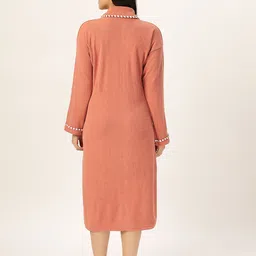 lacylook Orange Medium Bath Robe image 2