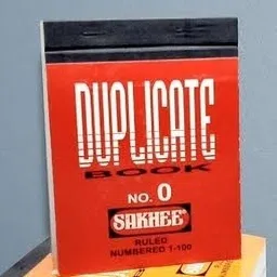 sakhee Duplicate BookSize 0, 14.5СM X 11 CM A6 Duplicate Books for Replicate, Record, Organize and Work Order Receipt Book Size : 0, Pack of 1 100 Pages-picture-31