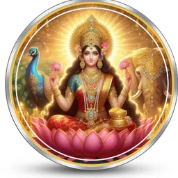 silviya BIS Hallmarked Goddess Lakshmi Ji (LXY-10G693) S 999 10 g Silver Coin-picture-48