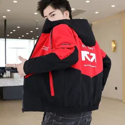 motrex Men Colorblock Casual Jacket image 3