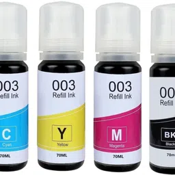 tequo Refill Ink 003 for Epson L3110,L3115,L3116,L3150,L1110,L3151,L3152,L3156 Printer Black + Tri Color Combo Pack Ink Toner-picture-13