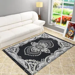 royal décor 121.92 cm X 182.88 Polyester Carpet image 3