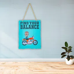 vkraft Wooden Decorative Wooden Wall Hanging for Home Decor image 3