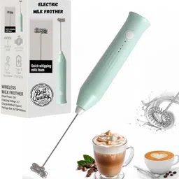 ashishmetalart Electric Whisk Foam Maker Aluminium Spiral Whisk-picture-42