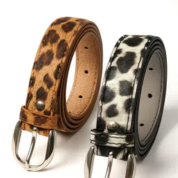 oodi Women Casual Brown Synthetic Belt-picture-34