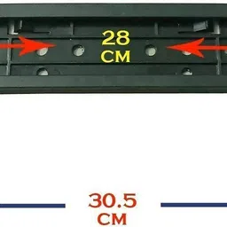 sunriders Bike Number Plate Frame for Bajaj Pulsar NS 200 Bike Number Plate image 2
