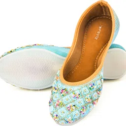 ravis Emboidered Traditional Rajasthani Mojaris For Women image 5