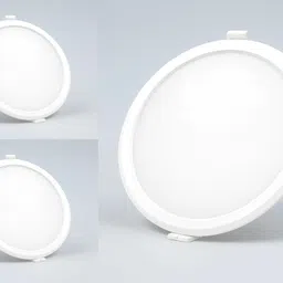 hybrix LED Thin Bezel Slim Round Ceiling Panel Light (15 Watt) Down Light, Cool White,3 Recessed Ceiling Light Ceiling Lamp-picture-17