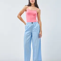 bewakoof Solid Regular Fit Women Pyjama image 4