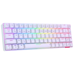 PORTRONICS Hydra 10 Rechargeable Bluetooth 5.0 and 2.4GHz Wireless Gaming Keyboard with Backlit Keys (Tactile Touch, White)-picture-11