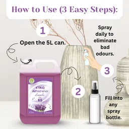 k'triq Lavender Air Freshener Refill image 5