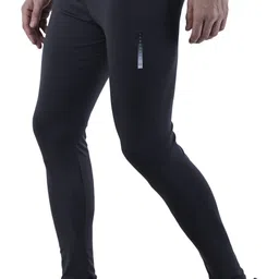 troopline Solid Men Grey Tights-picture-17