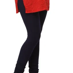 frenchtrendz Cotton Lycra Blend Women Churidar image 2