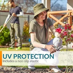 fitness scout Unisex Sun Burn Skin Tan Protection SPF Proof Arm Sleeves Cycling Gloves image 2