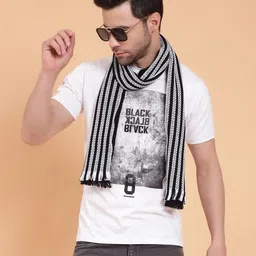 aanku Striped Men Muffler image 5