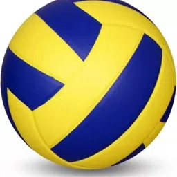 bunnymart Volleyball with Ball Pump Volleyball, Size-5 Volleyball - Size: 5 image 1
