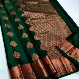 fenal Woven, Self Design Bandhani Art Silk Saree-picture-10