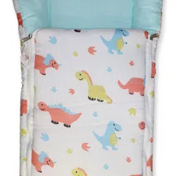 adhigams Baby Nest/Portable Bedding Set, Dino Doodle, Newborn Sleeping Bag image 2