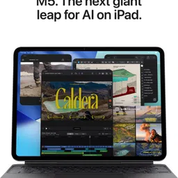 Apple 2025 iPad Pro (M5) 12 GB RAM 256 GB ROM 11.0 Inch with Wi-Fi+5G (Silver) image 4