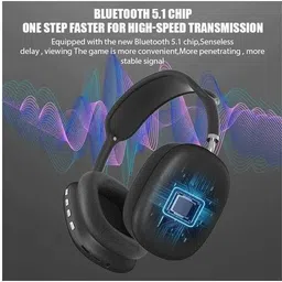 o2 tech P9 HEADPHONE Bluetooth & Wired Gaming Headset image 4