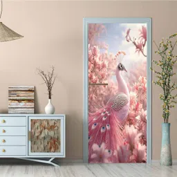 bpgraphics 78 inch Pink wallpaper Decorate wallpaper & sticker self adhesive(30X78 Inch) Self Adhesive Sticker image 2