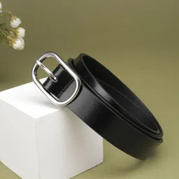 Women Black Genuine Leather Belt-image-69