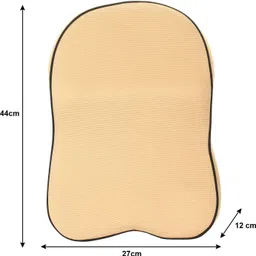 oshotto Beige Fabric Car Pillow Cushion for Hyundai image 4