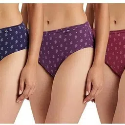 jockey Pack of 3 Women Hipster Multicolor Panty-picture-11