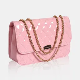 lino perros Women Pink Satchel - Mini image 5