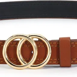 benzene Women Tan Artificial Leather Belt image 4