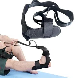 ocio Premium Yoga Stretching Belt for Exercise, Flexibility & Leg Workout Cotton, Polyester Yoga Strap-picture-24