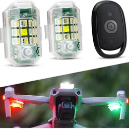 vagary Strobe Lights Motorcycle Modified Drone Aircraft Lights LED Warning Lights Bike Fairing Kit-picture-16