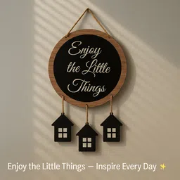 Enjoy the Little Wall Hanging Art Handcrafted Decorative Home Office Decor-image-37