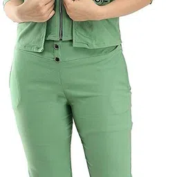 perfectpivot Women Light Green Dungaree-picture-23