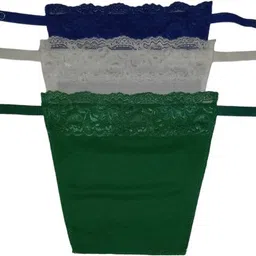 glorsio Women Blue, White, Dark Green Mock Camisole-picture-12