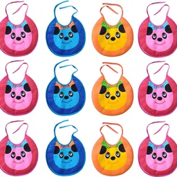atxp High Quality Cotton Baby Bibs Small - Set of 12-picture-27