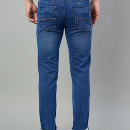 duke Men Regular Mid Rise Blue Jeans image 2