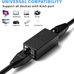 BKC RJ45 Female To Female Ethernet LAN Cable Connector Adapter Coupler Lan Adapter image 4