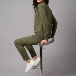 mack jonney Solid Women Track Suit image 3