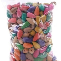 ananya trading Backflow Natural Smoke Cones for Smoke Fountains Multi Fragrance Rose Dhoop image 2