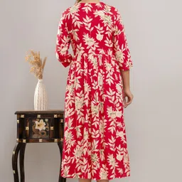 dipani Women Printed Viscose Rayon Anarkali Kurta image 2