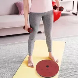 livox Tummy Twister AB Exercise Acupressure Fat Burning Weight Loss Step Machine Red Ab Exerciser image 2