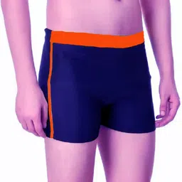 navex MEN'S SWIMWEAR SHORTS Solid Men Blue, Orange Swimsuit image 1