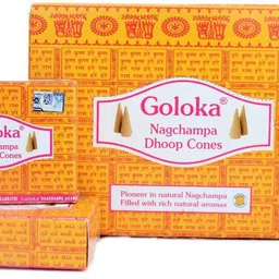 goloka Nagchampa Dhoop Cones Dhoop image 2