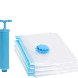 nimyank 5Pack Vacuum Compression Storage Bags With Pump,Space Saver Sealer Bag NI147 Travel Storage Vacuum Bags-picture-13