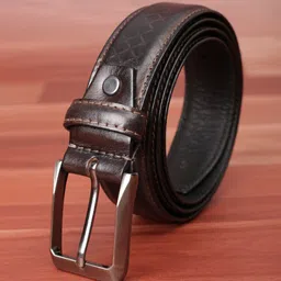 peter england Men Brown Genuine Leather Belt-picture-24